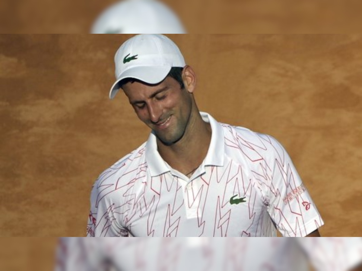 Novak Djokovic once again loses temper in Italian Open