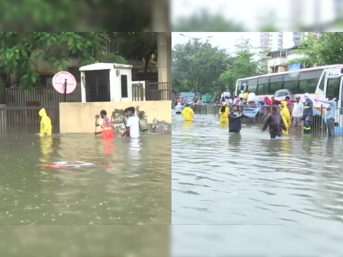 Mumbai: Incessant rainfall disrupts road, rail traffic; severe waterlogging reported across city