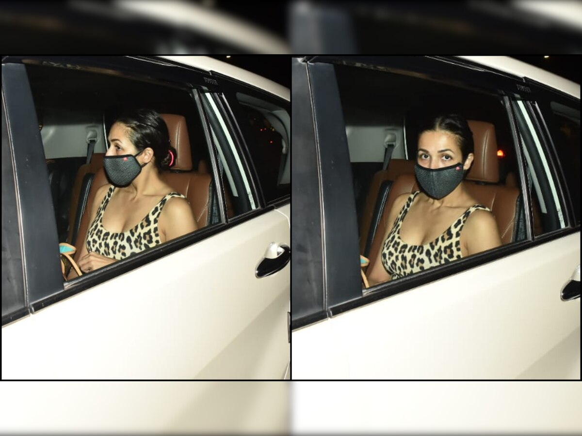 Malaika Arora visits sister Amrita Arora's house post recovering from COVID-19