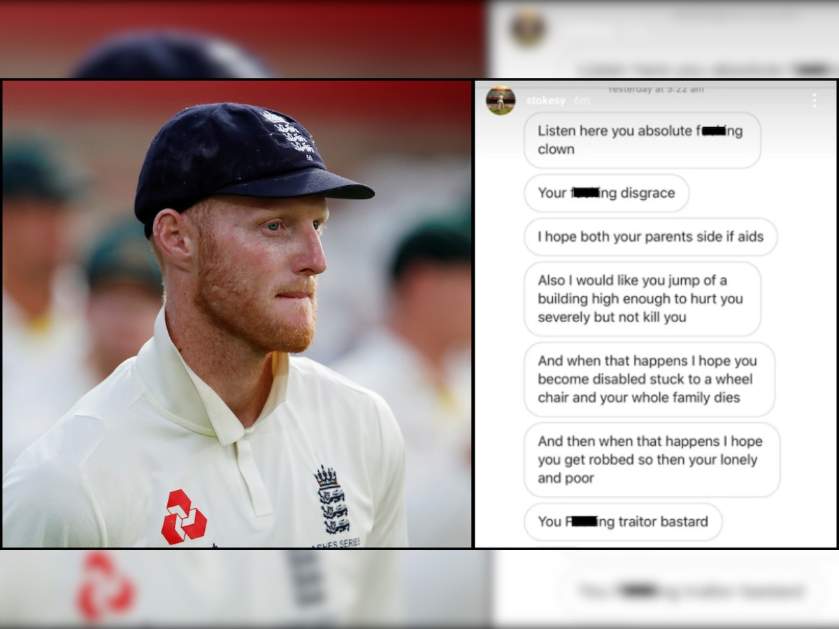 'Hope both your parents die of AIDS': Ben Stokes shares derogatory remarks said to him by troll 