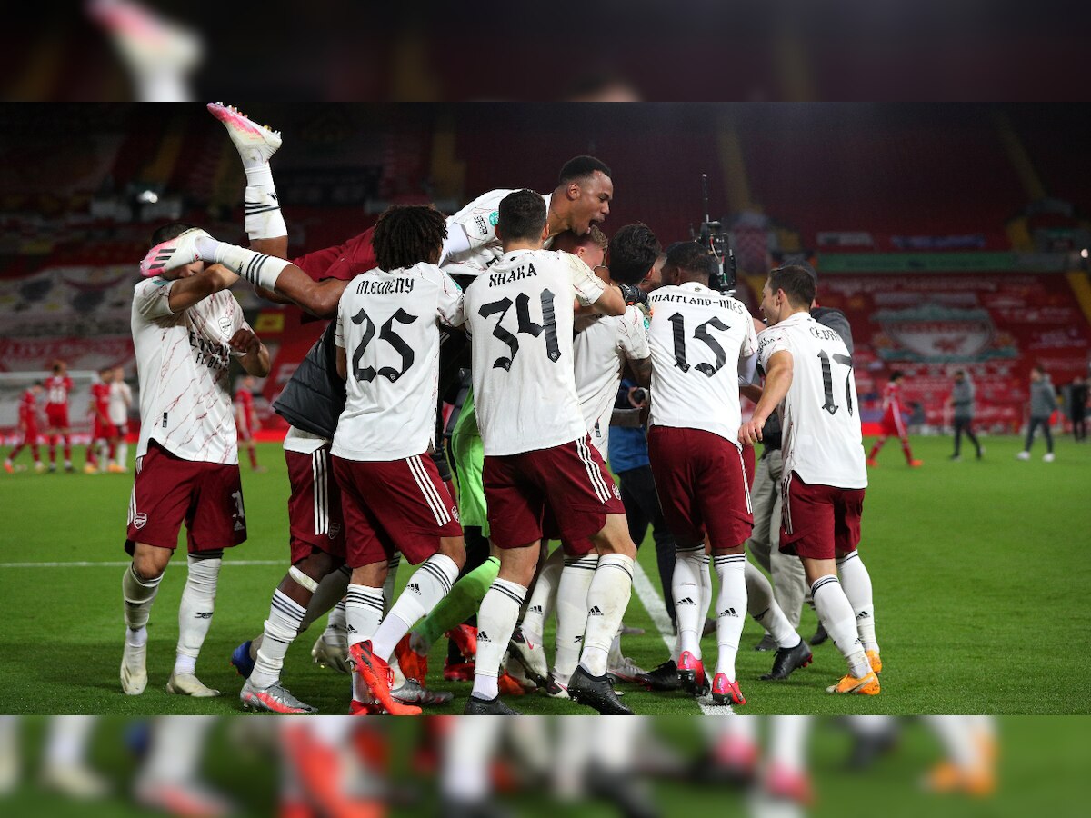 Liverpool stunned by Arsenal on penalties in Carabao Cup tournament