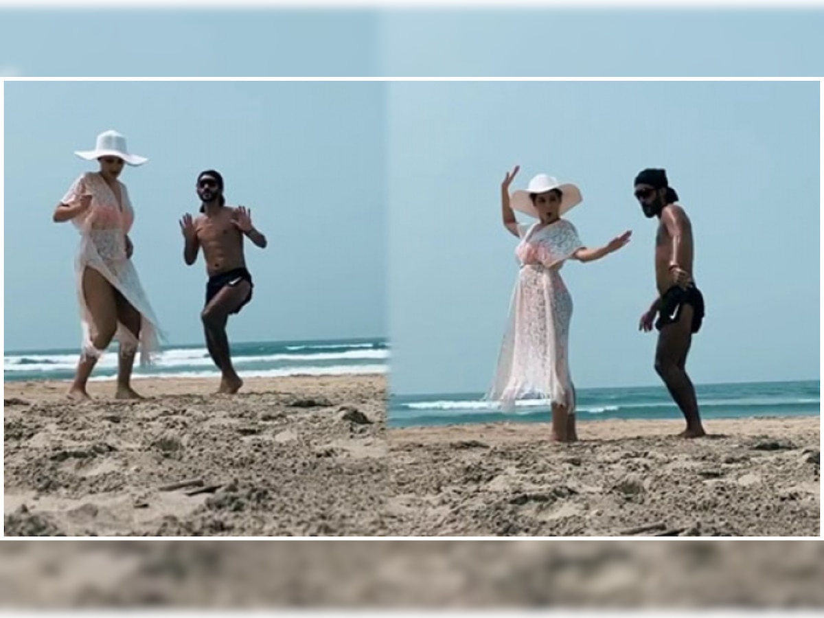 Viral video of Nora Fatehi's beach dance with her companion is winning the internet 