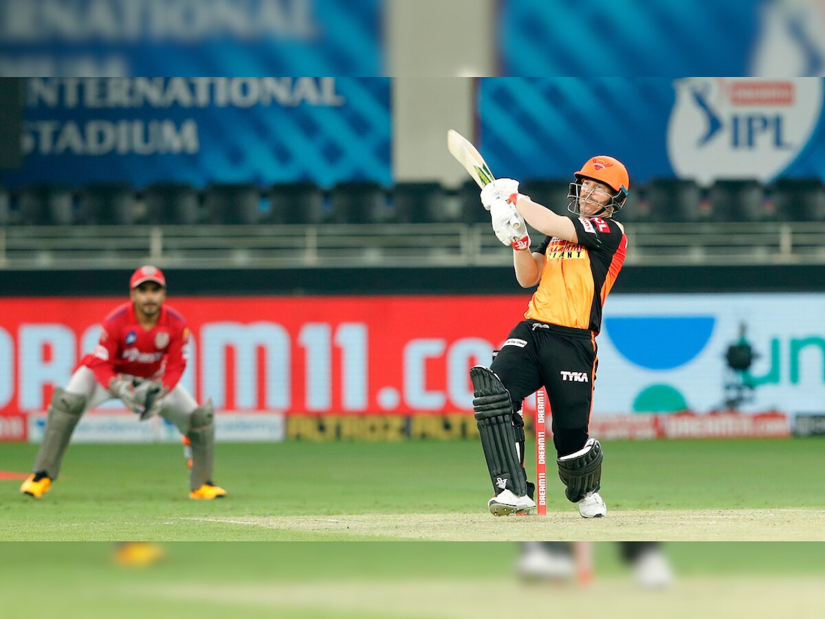 IPL 2020: David Warner records 9th consecutive half-century against KXIP