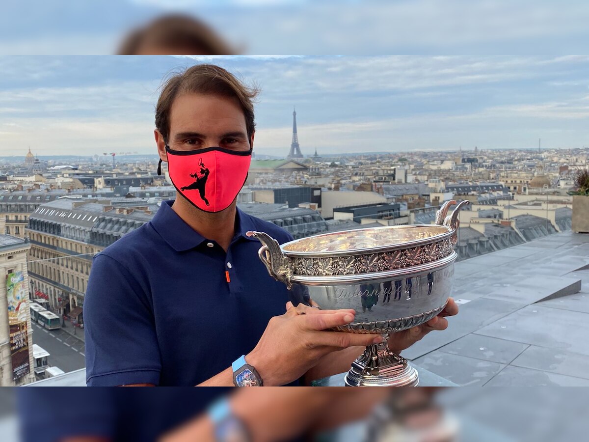 Roland Garros: Rafael Nadal shares 'nice picture' with trophy