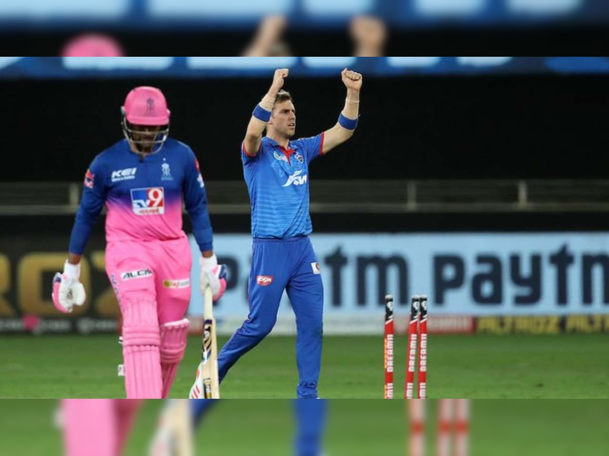 Delhi Capitals gives savage response to Rajasthan Royals after Anrich Nortje clocked 156.2 kmph