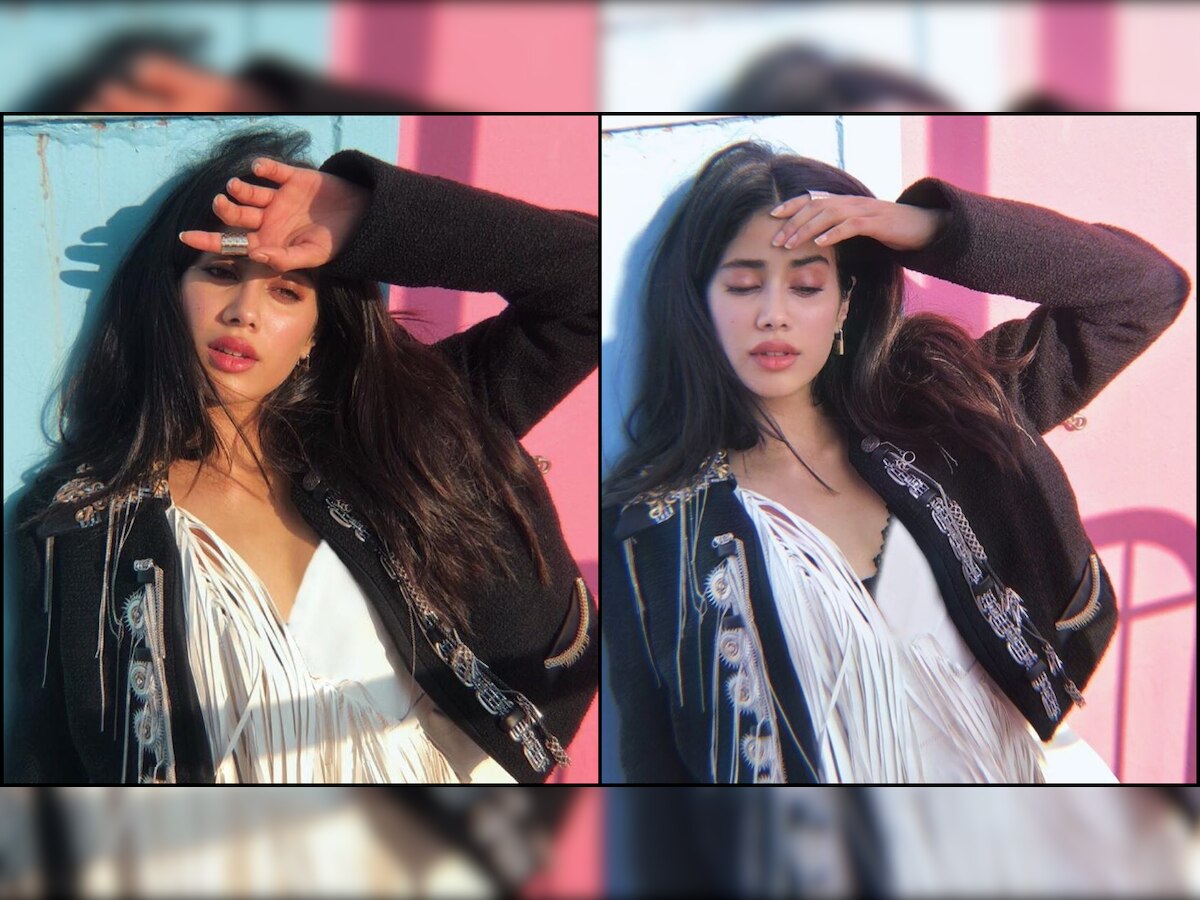 Photos: Janhvi Kapoor dons boho-chic look basking in sun