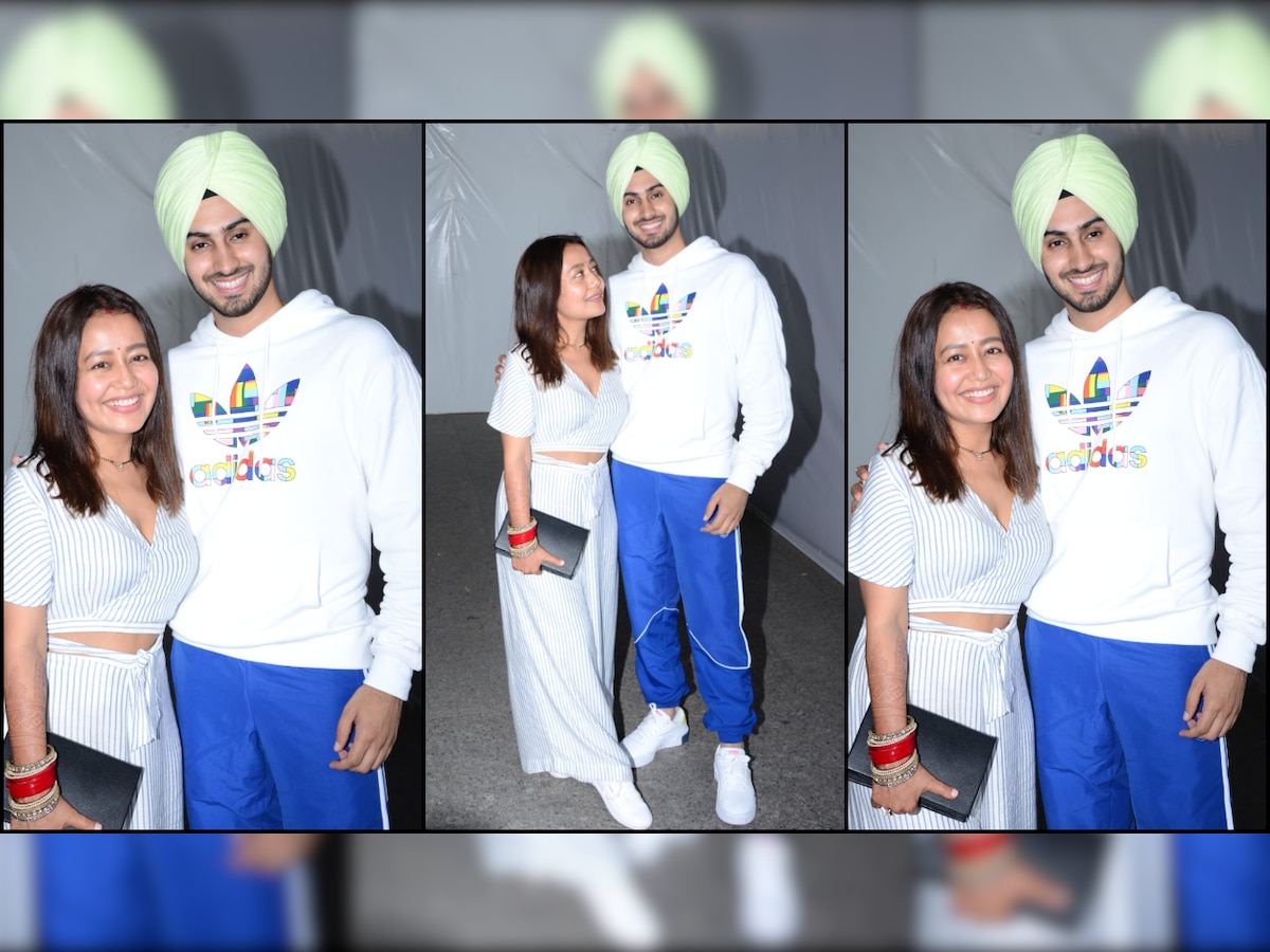 1200px x 900px - Photos: Newlyweds Neha Kakkar and Rohanpreet Singh touchdown Mumbai