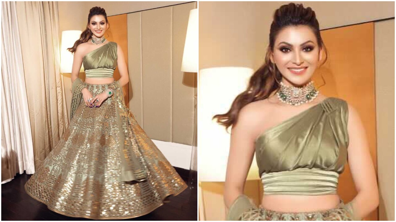 Urvashi rautela in lehenga sale