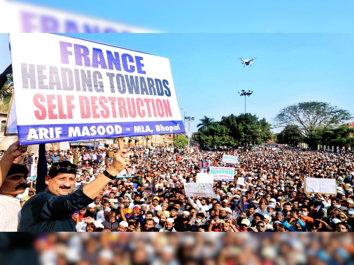 DNA Special: Why Indian Muslims are protesting against French President Emmanuel Macron, know here