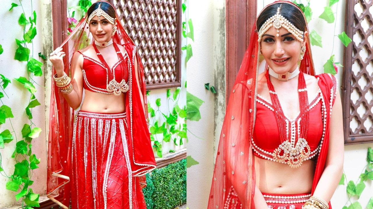 Thoughts on Surbhi Chandna's bridal look?💕✨ : r/IndianTellyTalk