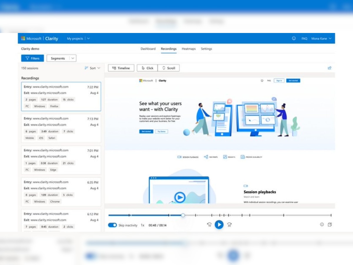 To compete with Google Analytics, Microsoft launches its own web analytics tool 'Clarity'