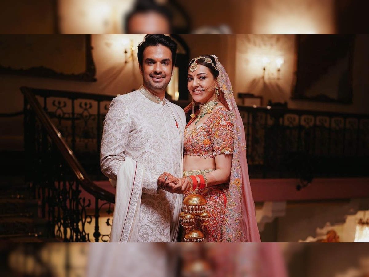 Kajal Aggarwal's husband Gautam captures her 'Waking up as Mrs Kitchlu' face; photo is too cute to miss