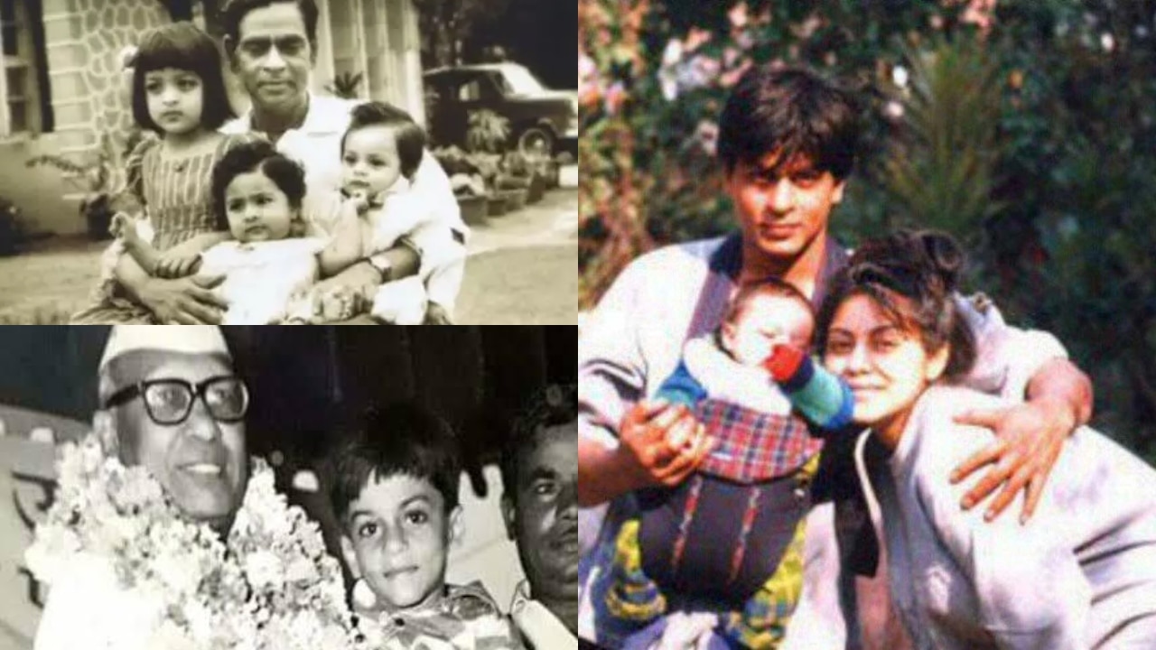 Happy birthday Shah Rukh Khan: Rare pictures of superstar with his family