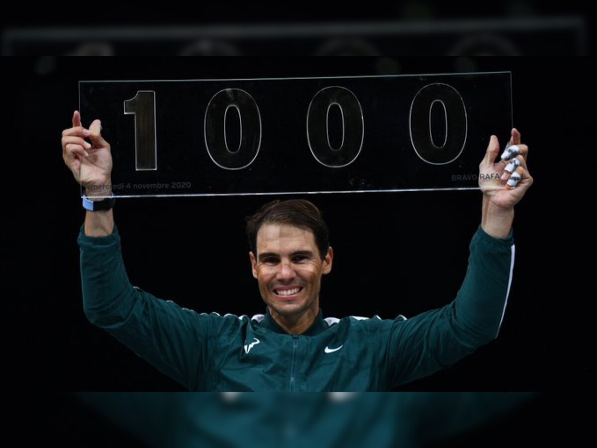 Rafael Nadal joins elite list after winning record 1000th ATP Tour match