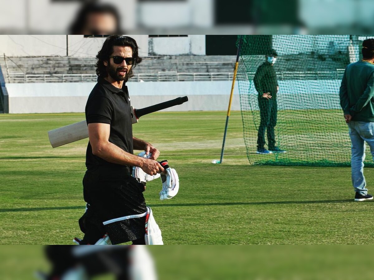 Shahid Kapoor is 'Jersey' ready; shares a glimpse from his prep