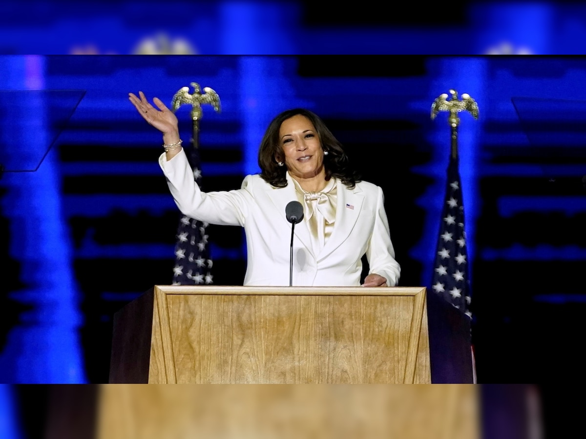 'Dream with ambition, lead with conviction': Kamala Harris delivers powerful victory speech as VP-elect