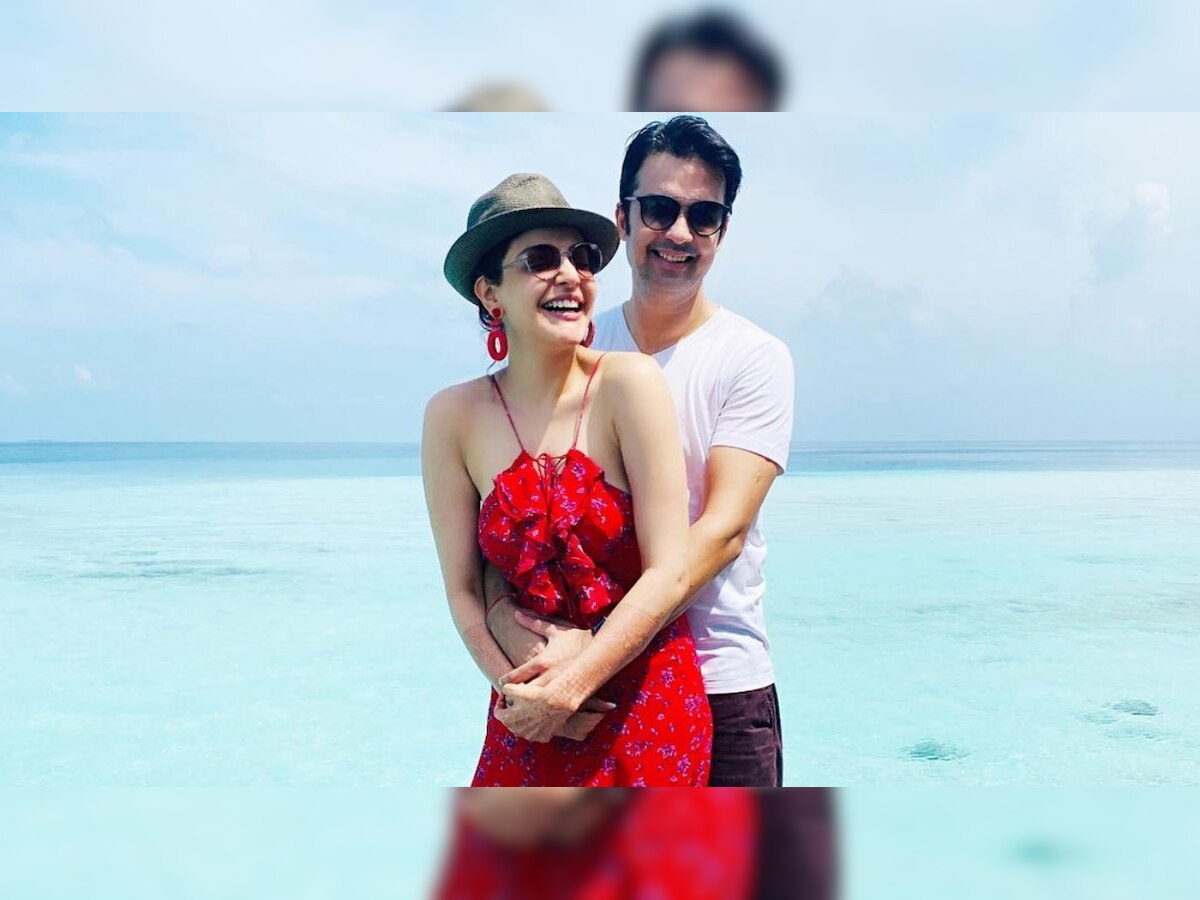 Kajal Aggarwal-Gautam Kitchlu are honeymooning in Maldives and photos are all bits romantic