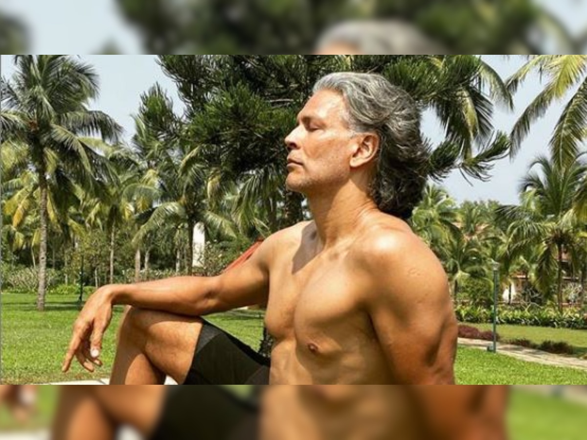 Watch: After viral nude photoshoot, Milind Soman's effortless headstand video takes internet by storm