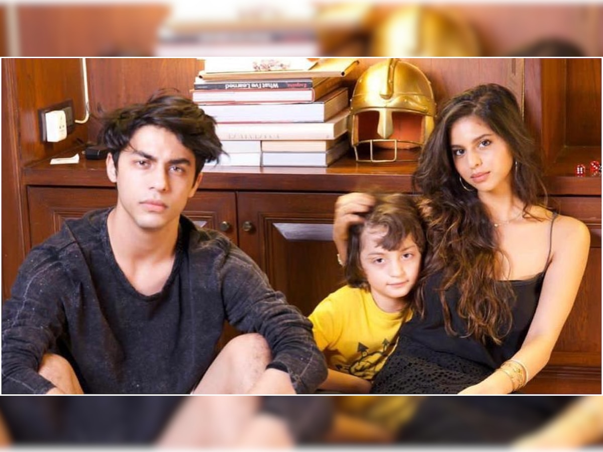 Aryan Khan is spitting image of Shah Rukh Khan in mother Gauri's birthday post feat Suhana, AbRam