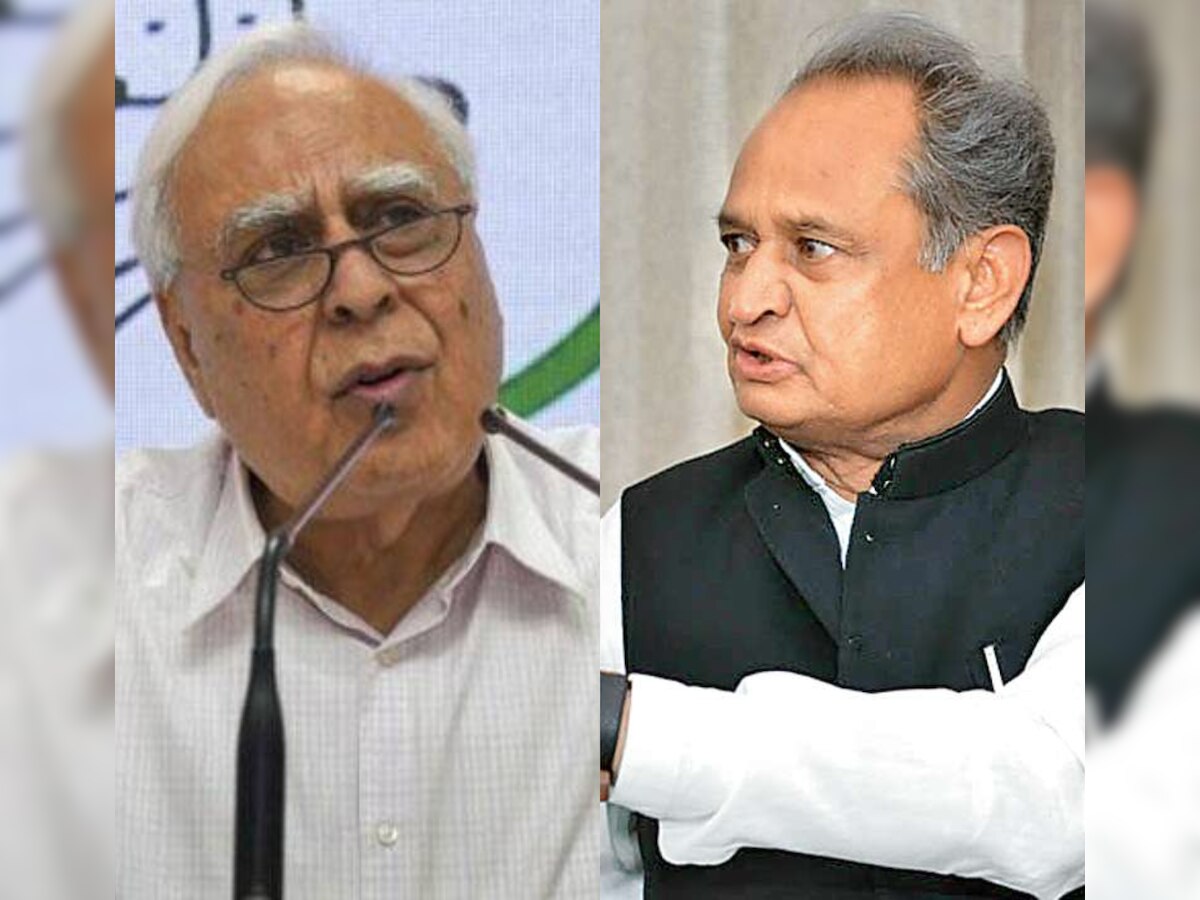 Ashok Gehlot attacks Kapil Sibal after latter's criticism over Bihar election defeat