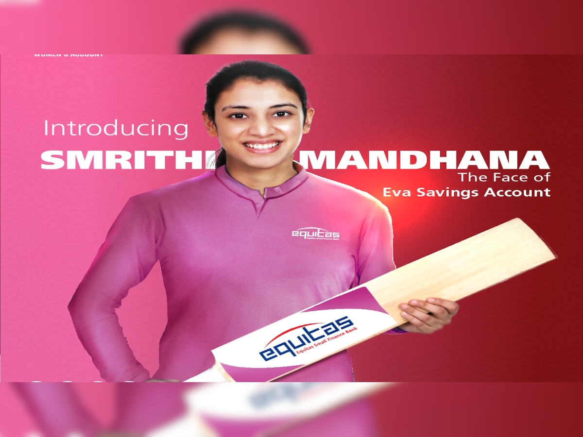 Equitas Small Finance Bank launches savings account for women; appoints Smriti Mandhana as brand ambassador