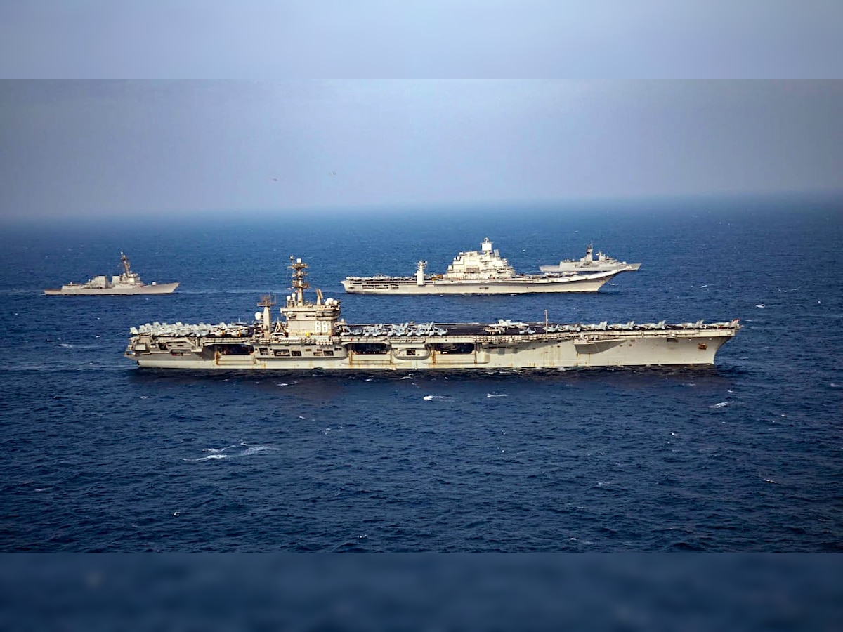 Malabar 2020 Naval exercise phase II kicks off in Arabian Sea