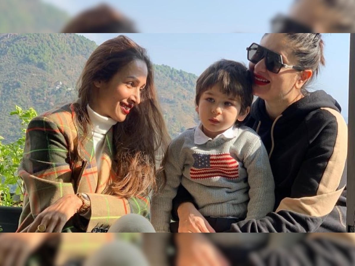 Malaika Arora, Taimur Ali Khan, Kareena Kapoor Khan's cute photo will win you over!