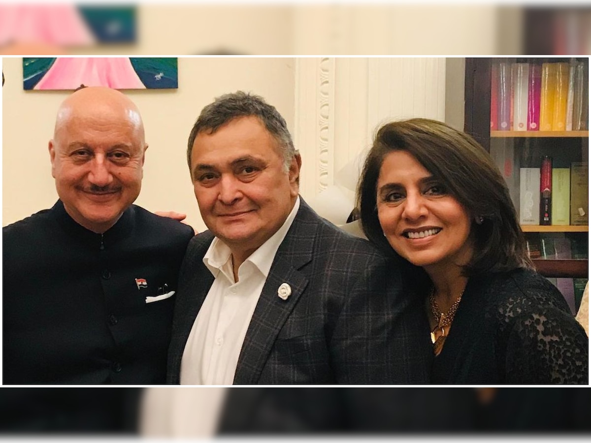 Anupam Kher posts emotional note, throwback photos after meeting Neetu Singh without Rishi Kapoor 