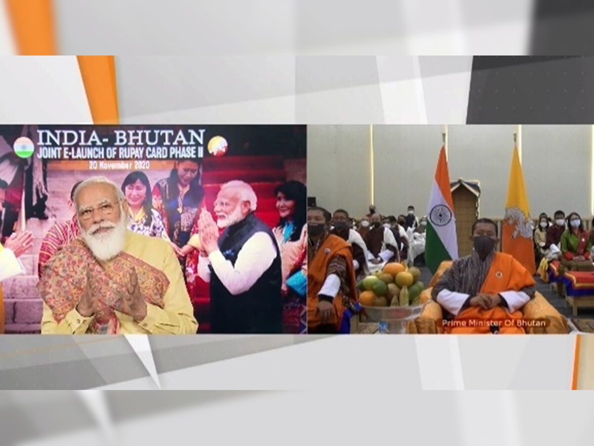 Modi, Bhutanese PM jointly launch RuPay Card Phase-II