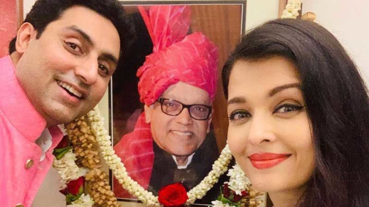 Aishwarya Rai Bachchan, Abhishek Bachchan remember late Krishnaraj Rai ...