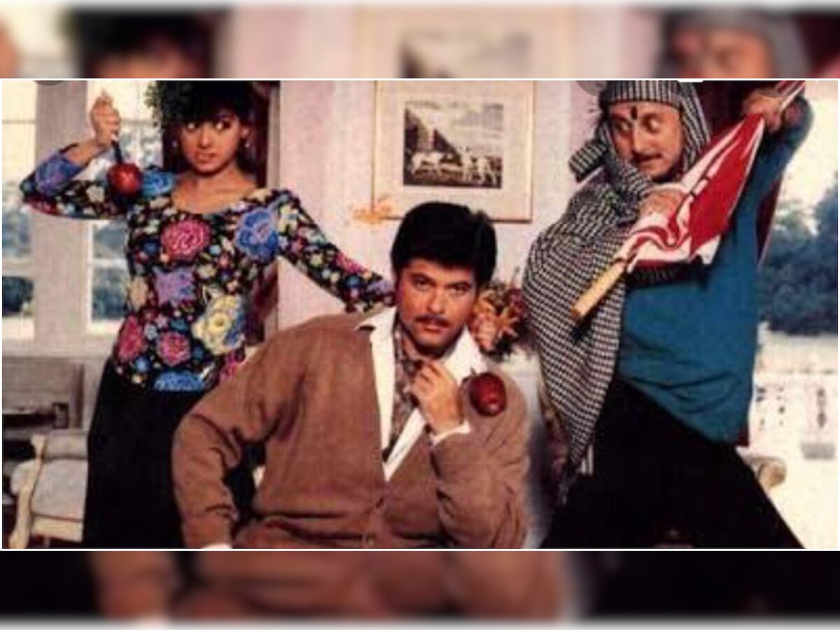 Anupam Kher shares priceless BTS pics with Anil Kapoor, late Sridevi to mark 29 years of 'Lamhe'