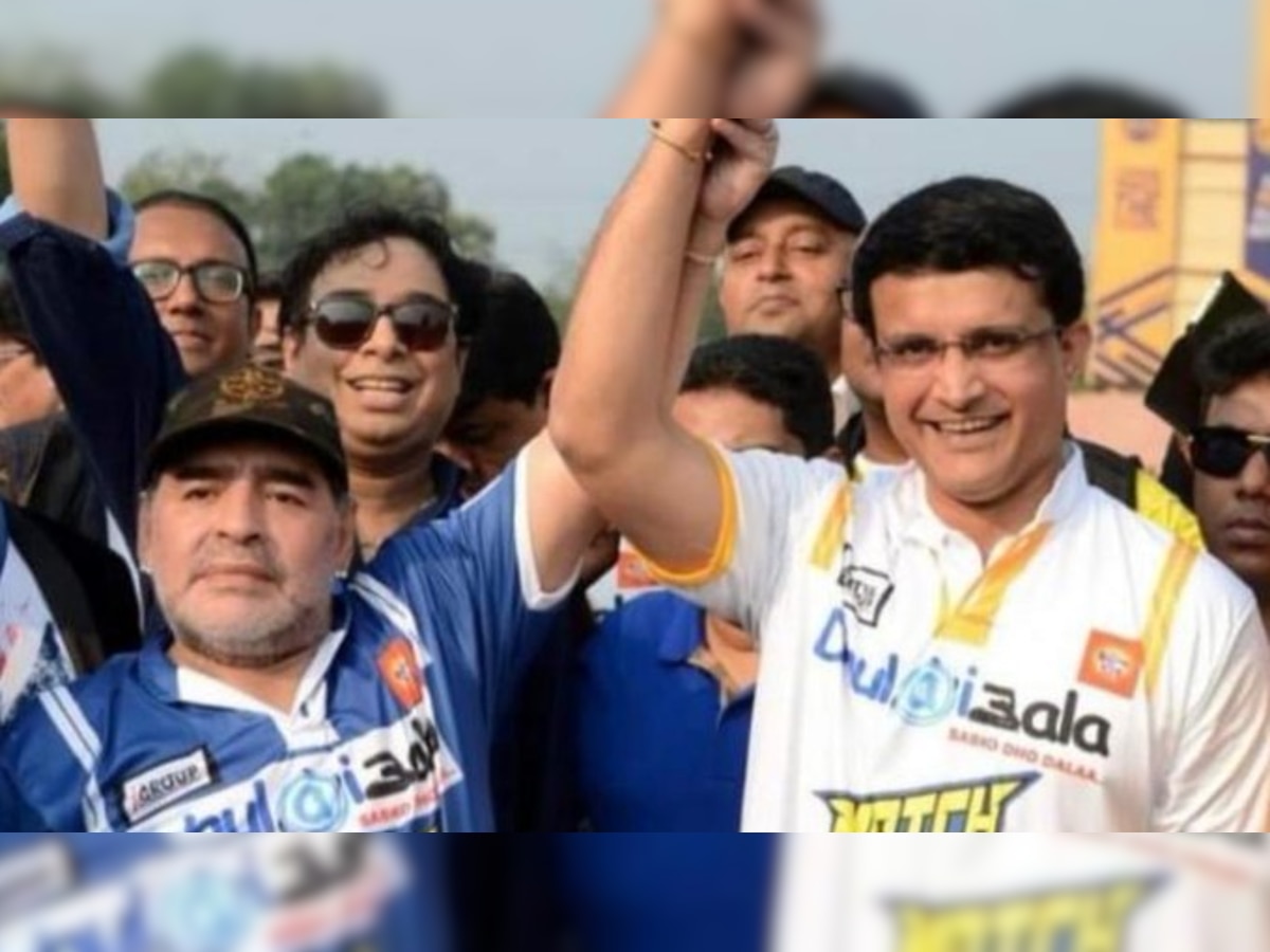 My hero no more: Sourav Ganguly, India’s cricketers lead tribute to Diego Maradona