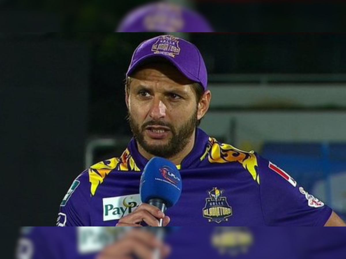 Shahid Afridi blasts 20-ball fifty at age 40 in Lanka Premier League 2020