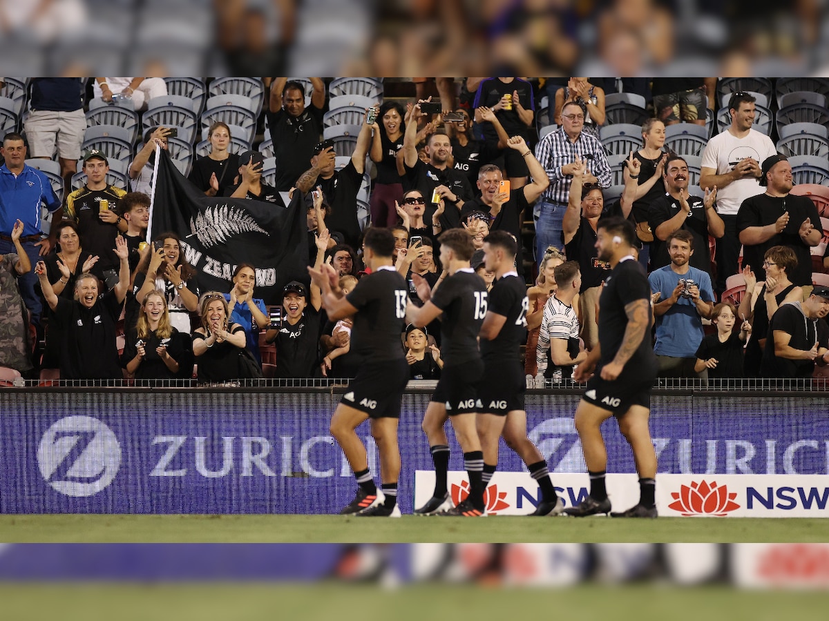 All Blacks pay tribute to Maradona before match vs. Pumas