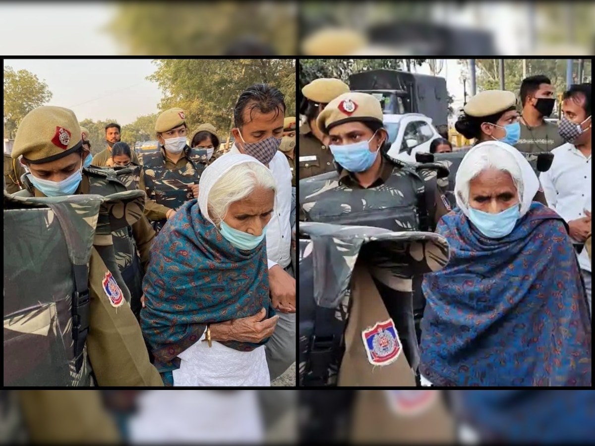 Farmers' protest: Delhi Police stop 'Shaheen Bagh dadi' Bilkis Bano from protesting at Singhu border