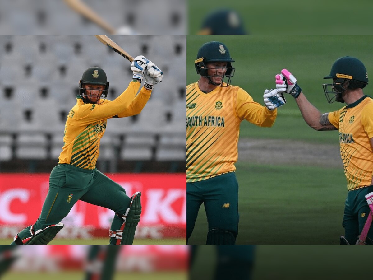 84 runs in the last 5 overs: Van der Dussen and Faf du Plessis lead assault on England bowlers