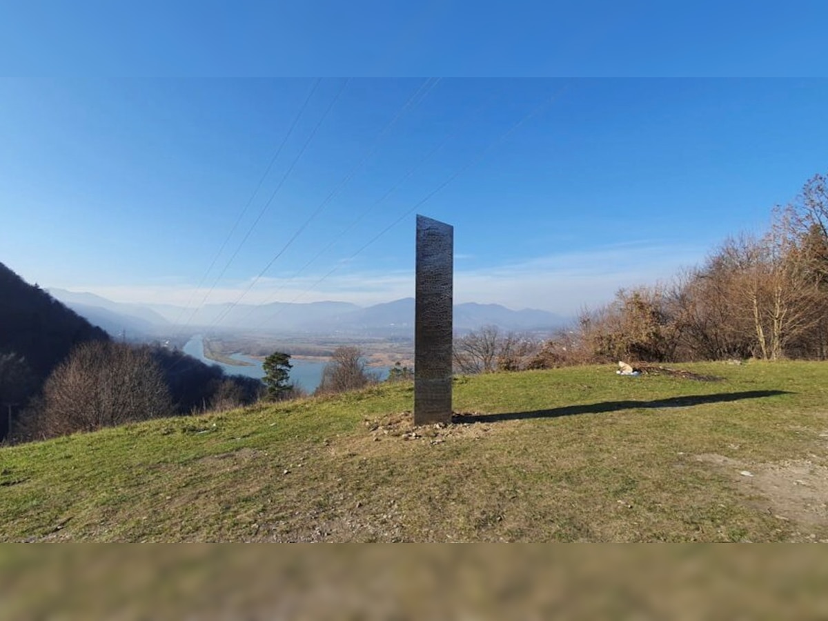 Alien action or local prank? After US, mystery monolith disappears in Romania