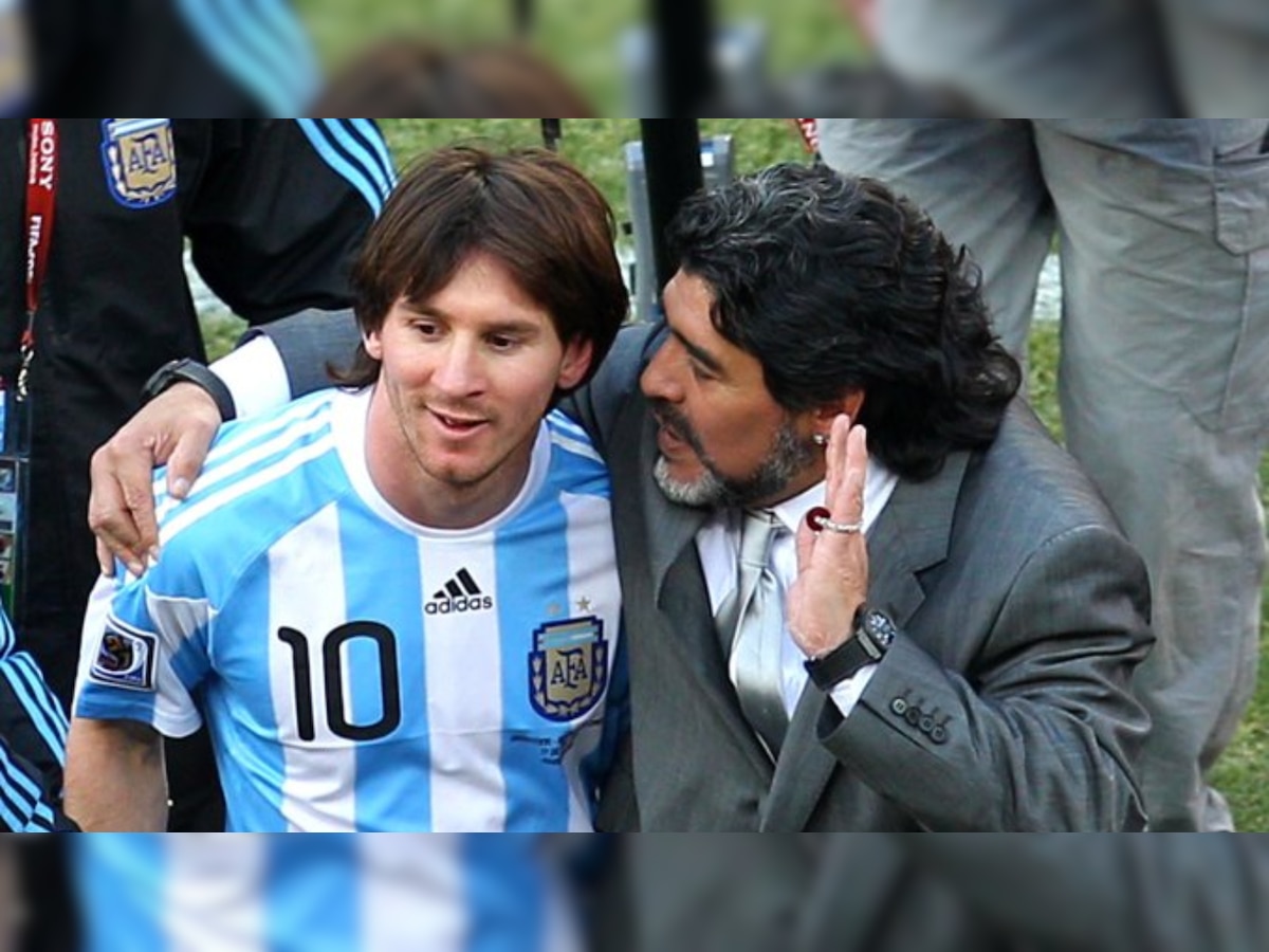 Messi reveals Newell's Old Boys shirt in tribute to Maradona after Barcelona  goal