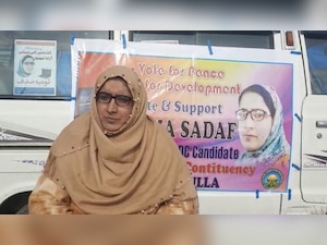 PoK women married to former militant is now contesting elections in Kashmir