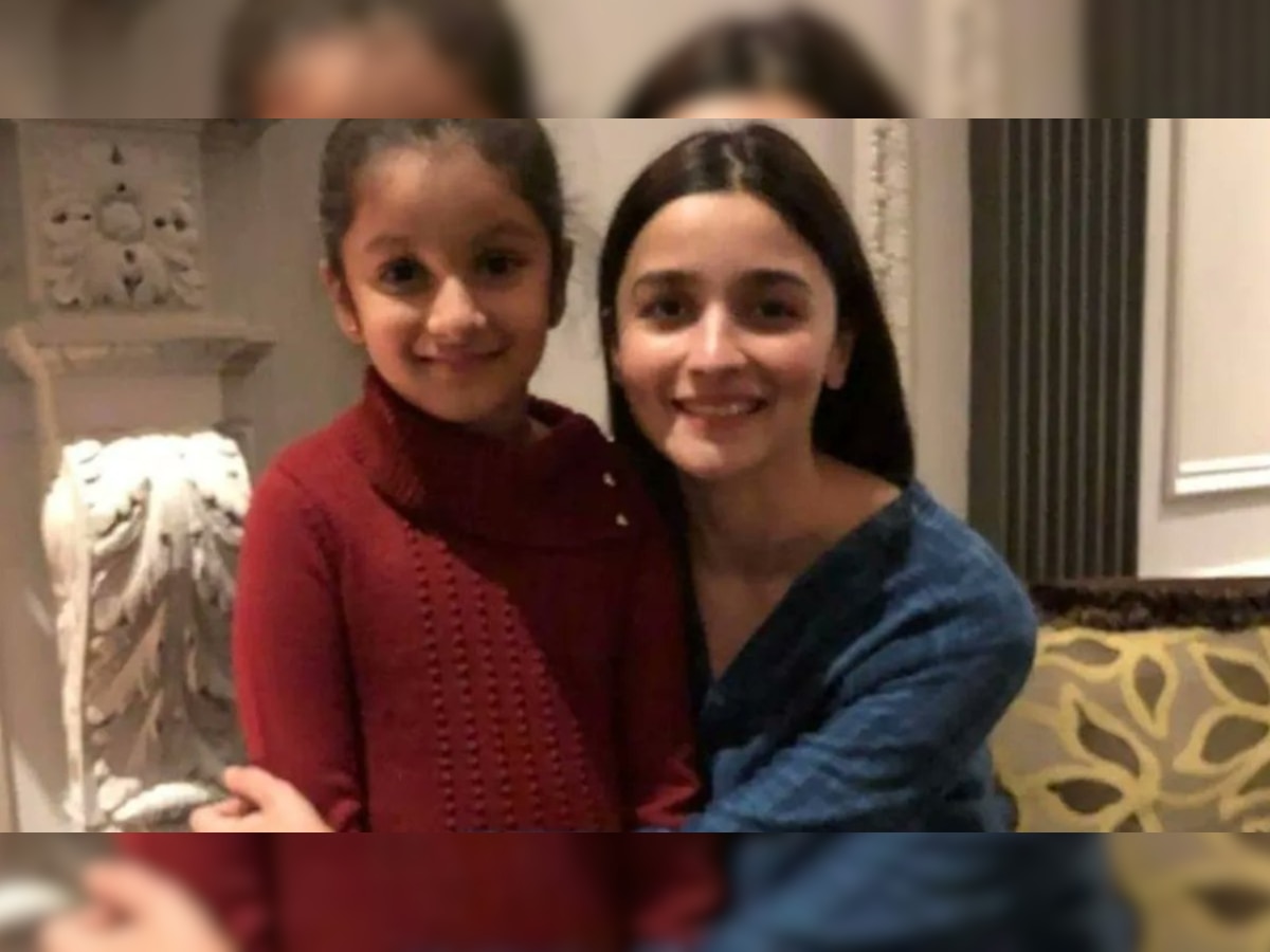 Alia Bhatt meets Mahesh Babu's daughter Sitara ahead of 'RRR' shoot; see pics