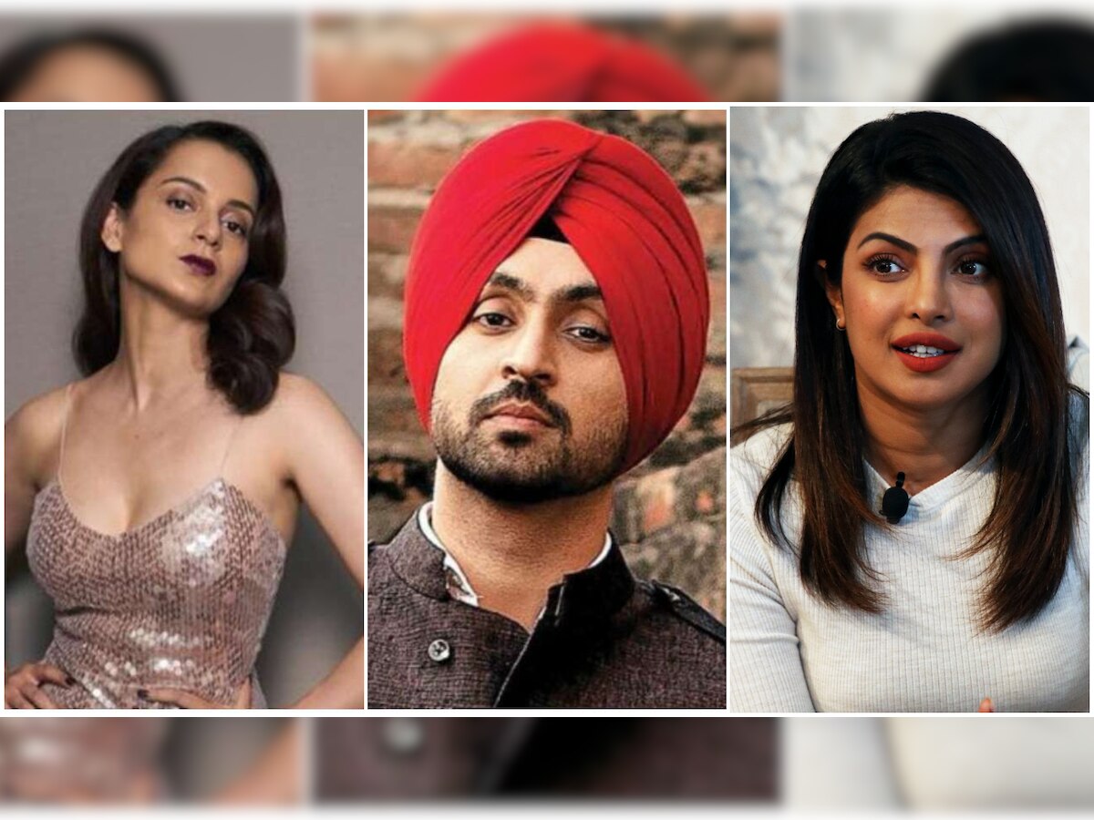 Kangana Ranaut lashes out at Diljit Dosanjh and Priyanka Chopra for 'encouraging' farmers' protest