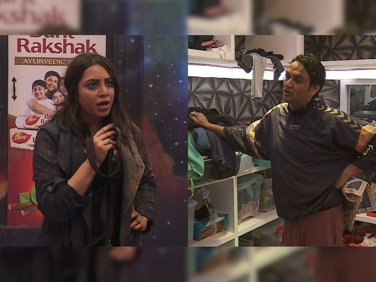 'Bigg Boss 14' promo: Vikas Gupta PUSHES Arshi Khan in pool, leaves housemates in shock