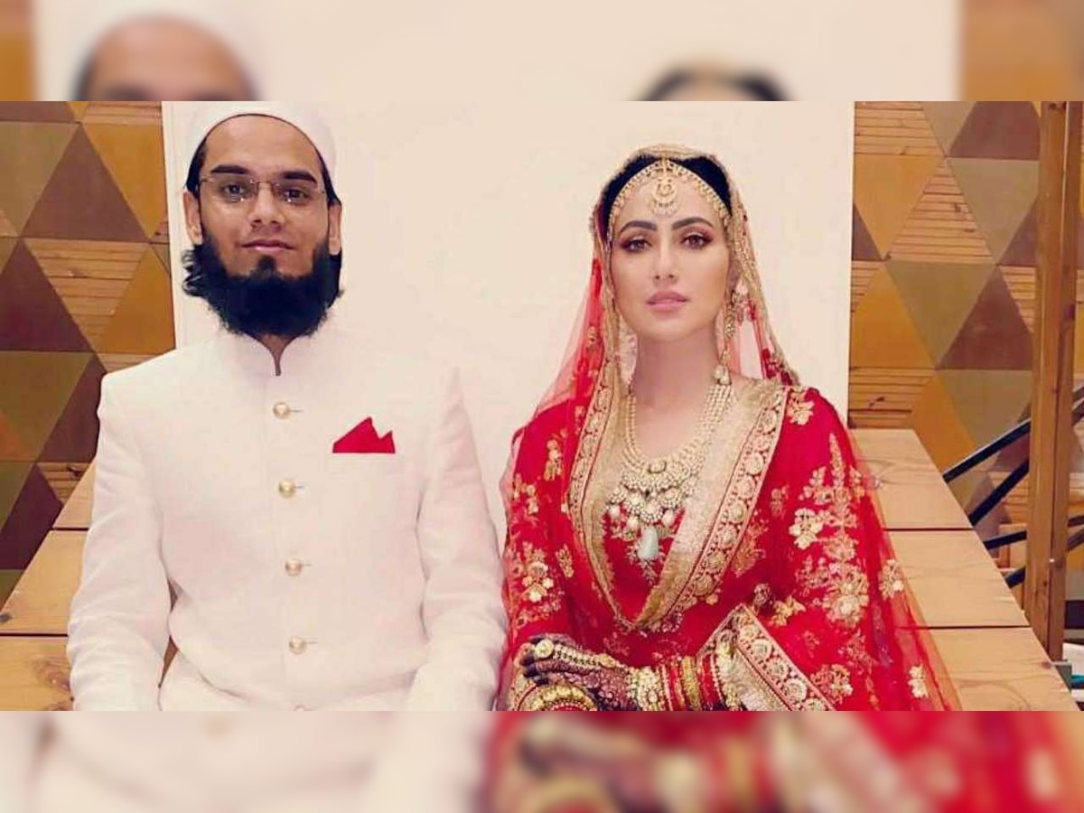 Sana Khan's husband Anas Saiyad denies forcing her to quit showbiz, says 'I was shocked when she made announcement'