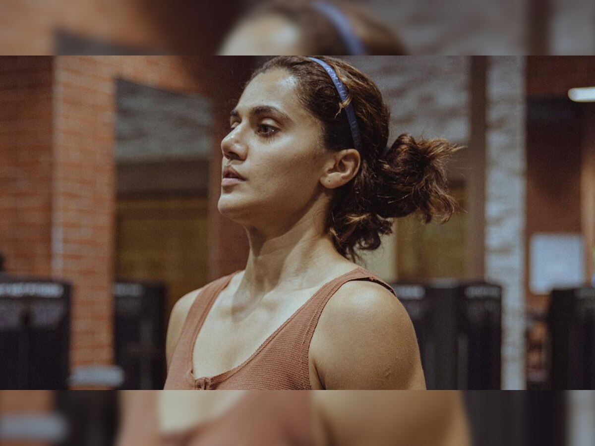 'Every day, I would climb the 45 floors in my building': Taapsee Pannu on training for 'Rashmi Rocket'