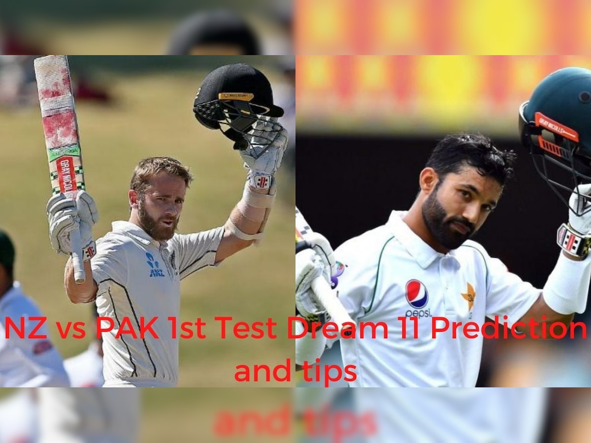 New Zealand vs Pakistan 1st Test Dream 11 Prediction: Best picks for NZ vs PAK Test in Bay Oval