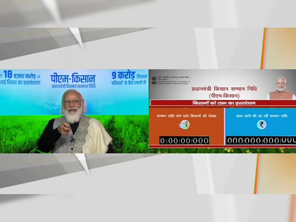 PM Modi releases Rs 18,000 crore to farmers under PM-Kisan scheme