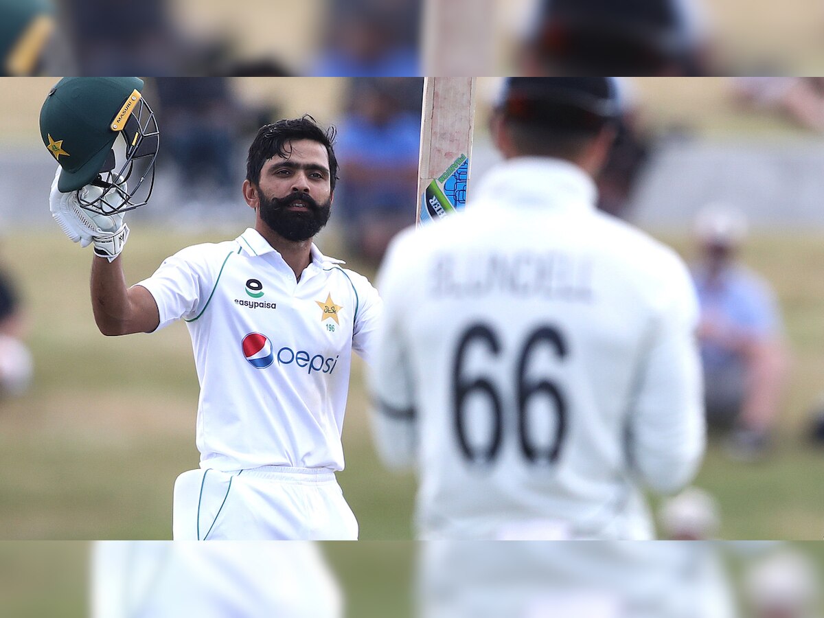 Fawad Alam hits century after decade, but Pakistan collapse vs New Zealand in Bay Oval Test