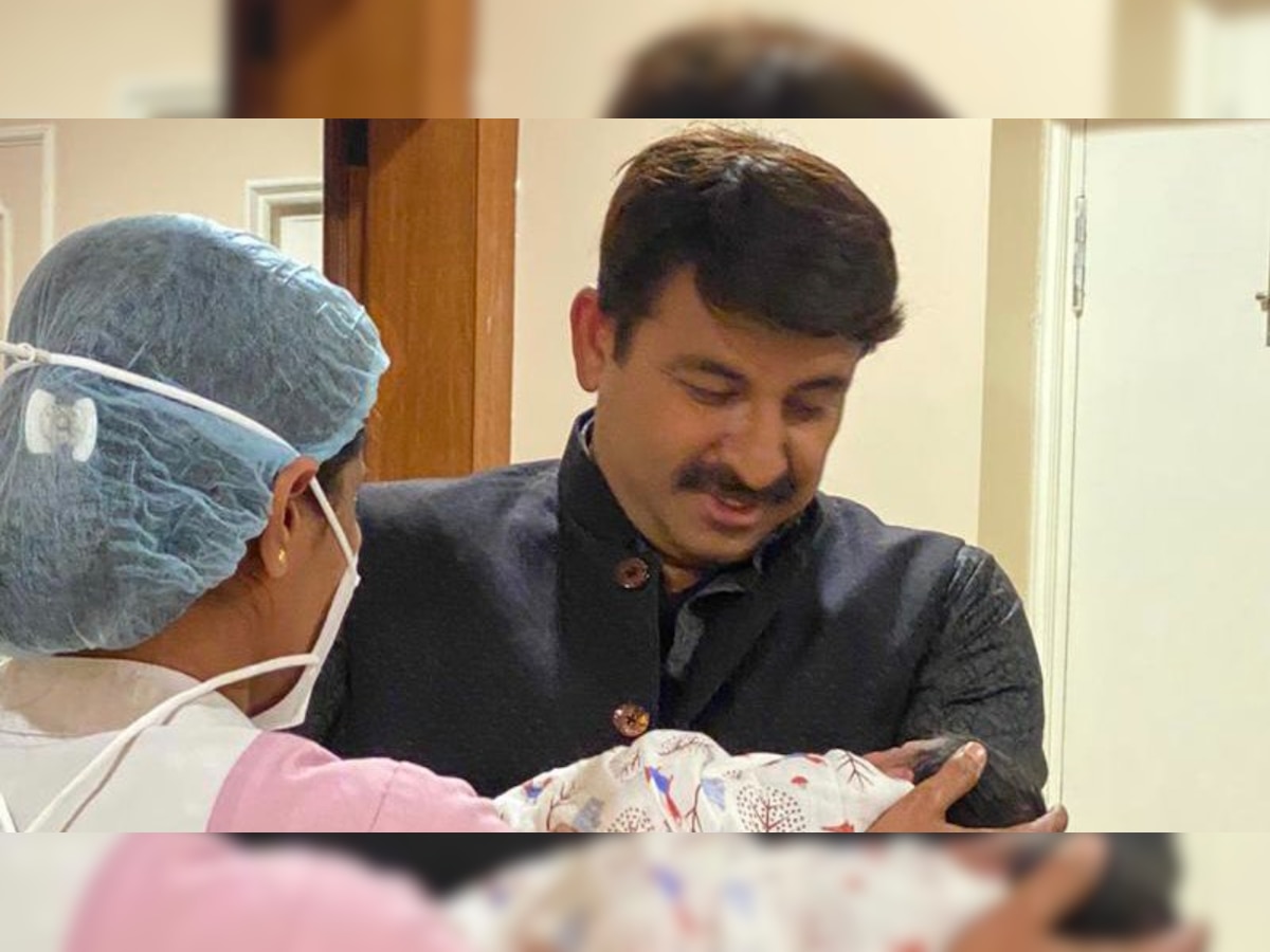 Actor, BJP MP Manoj Tiwari blessed with a baby girl; shares first photo