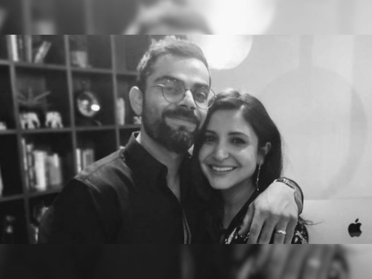 In Pics: Pregnant Anushka Sharma breaks Internet with monochrome photos featuring Virat Kohli