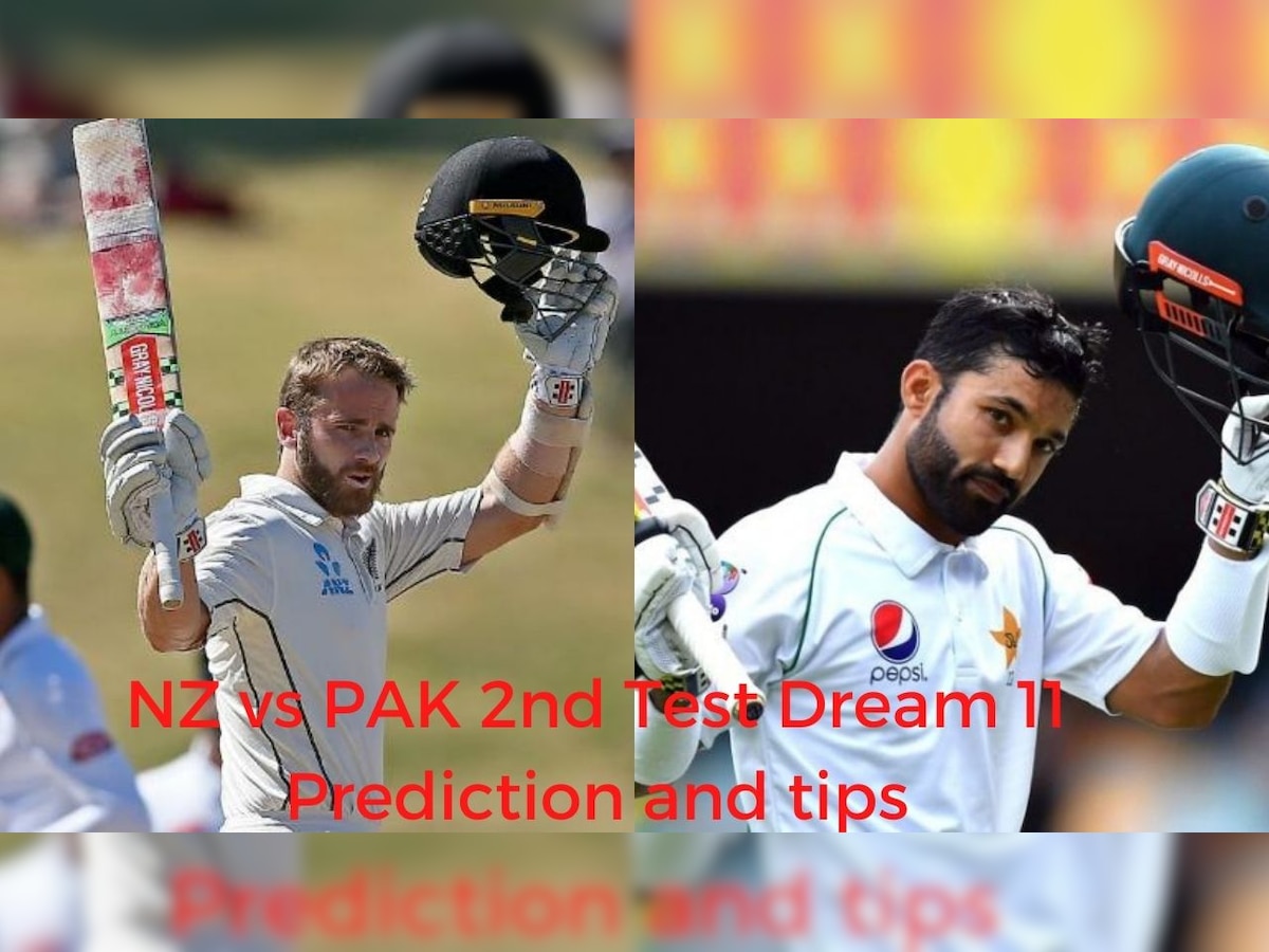 New Zealand vs Pakistan 2nd Test Dream 11 Prediction: Best picks for NZ vs PAK Test in Hagley Oval Christchurch